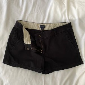 Jcrew chino black shorts